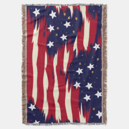 Patriottische golven deken