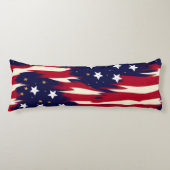 Patriottische golven lichaamskussen (Voorkant)
