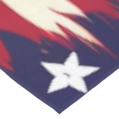 Patriottische golven medium tafelloper (Hoek)