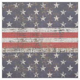 Patriottische graatstaren en stripes stof