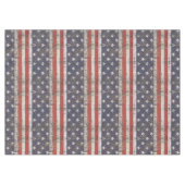 Patriottische graatstaren en stripes tafelkleed (Voorkant (Horizontaal))