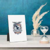 Patriottische Great Lakes Pride Vector Grafische T Fotoplaat (Zijkant)