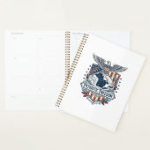 Patriottische Great Lakes Pride Vector Grafische T Planner (Display)