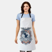 Patriottische Great Lakes Pride Vector Grafische T Schort (Gedragen)