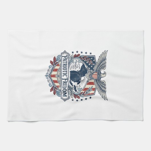 Patriottische Great Lakes Pride Vector Grafische T Theedoek (Horizontaal)