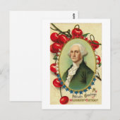 Patriottische groeten briefkaart (Voorkant / Achterkant)