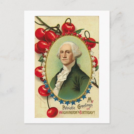 Patriottische groeten briefkaart (Voorkant)
