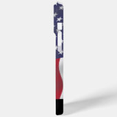 Patriottische Grote Gelaagde Deer Case-Mate iPhone Case (Achterkant / Links)