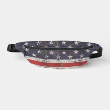 Patriottische Grunge Stars and Stripes Patroon