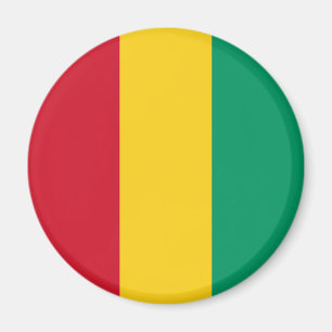 Patriottische Guineese vlag Magneet