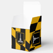 Patriottische gunst box met vlag van Baltimore Bedankdoosjes (Geopend)