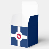 Patriottische gunst box met vlag van Indianapolis Bedankdoosjes (Geopend)