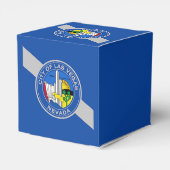 Patriottische gunst box met vlag van Las Vegas Bedankdoosjes (Achterkant)