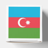 Patriottische gunstbox met Vlag van Azerbeidzjan Bedankdoosjes (Bovenkant)