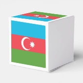 Patriottische gunstbox met Vlag van Azerbeidzjan Bedankdoosjes (Achterkant)