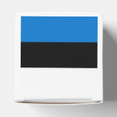 Patriottische gunstbox met vlag van Estland Bedankdoosjes (Bovenkant)