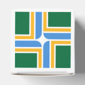 Patriottische gunstbox met vlag van Portland Bedankdoosjes (Bovenkant)