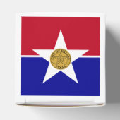 Patriottische gunstdoos met vlag van Dallas Bedankdoosjes (Bovenkant)