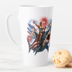 Patriottische Haifietser Vuurwerk VS Latte Mok