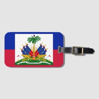 Patriottische Haïtiaanse Vlag Bagage Label
