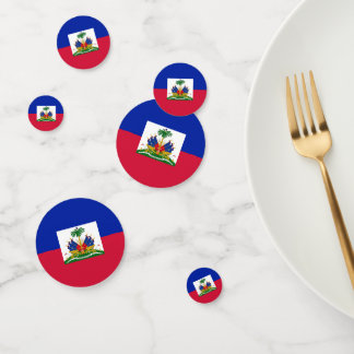 Patriottische Haïtiaanse Vlagdagtafel Confetti