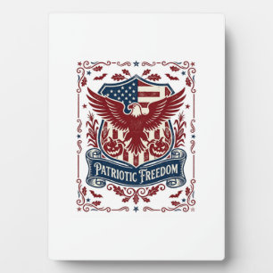 Patriottische Halloween Vector Grafische T-shirt Fotoplaat