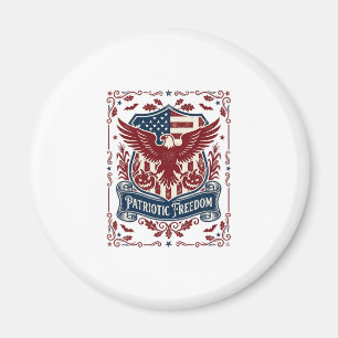 Patriottische Halloween Vector Grafische T-shirt Magneet