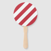 Patriottische handvuurpan - Amerikaanse vlag Handwaaier (Voorkant)