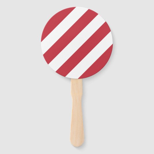 Patriottische handvuurpan - Amerikaanse vlag Handwaaier (Voorkant)