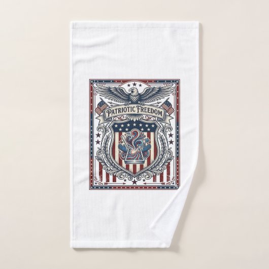 Patriottische Hars Handdoek (Handdoek)