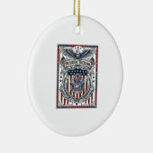 Patriottische Hars Keramisch Ornament (Rechts)
