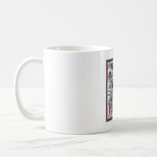 Patriottische Hars Koffiemok (Links)