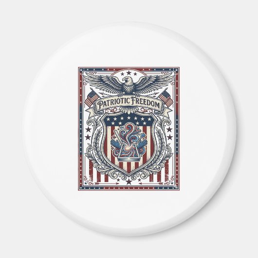 Patriottische Hars Magneet (Voorkant)