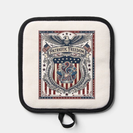 Patriottische Hars Pannenlap (Voorkant)