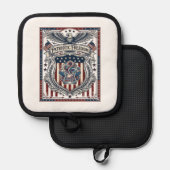 Patriottische Hars Pannenlap (Voorkant / Achterkant)