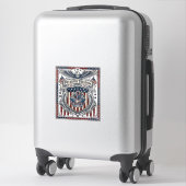 Patriottische Hars Sticker (Koffer)