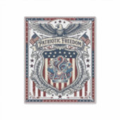 Patriottische Hars Sticker (Voorkant)