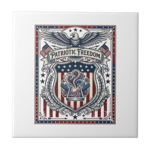 Patriottische Hars Tegeltje (Voorkant)