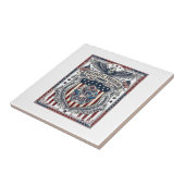 Patriottische Hars Tegeltje (Zijkant)