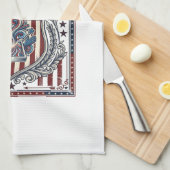 Patriottische Hars Theedoek (Quarter Fold)
