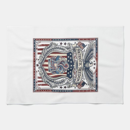 Patriottische Hars Theedoek (Horizontaal)