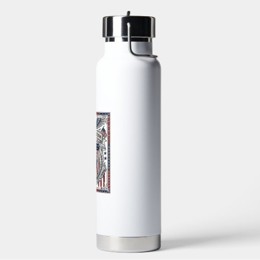 Patriottische Hars Waterfles (Links)