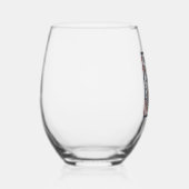 Patriottische Hars Wijnglas Zonder Voet (Links)