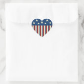 Patriottische Hartstickers Hart Sticker (Tas)