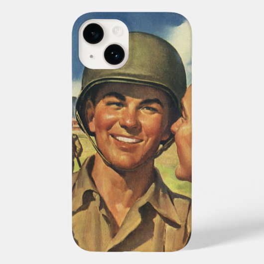  patriottische helden, militaire Mannen Case-Mate iPhone Case (Achterkant)