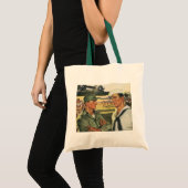 patriottische helden, militaire Mannen in uniform Tote Bag (Voorkant (product))