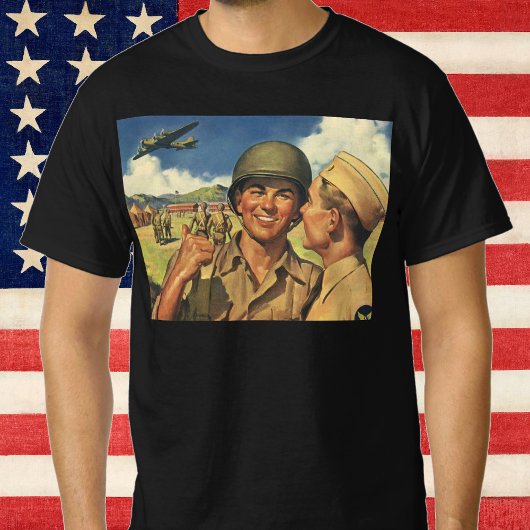  patriottische helden, militaire Mannen T-shirt