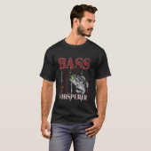 Patriottische hengelaars Amerikaanse Bass Pro flui T-shirt (Voorkant volledig)