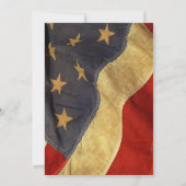 Patriottische herdenkingsdag BBQ Pool Party  vlag Kaart (Achterkant)