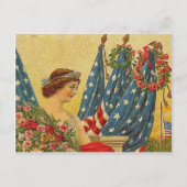  patriottische herdenkingsdag briefkaart (Voorkant)